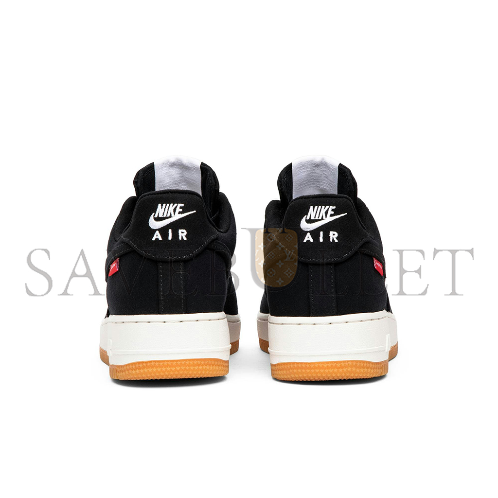 NIKE AIR FORCE 1 LOW SUPREME BLACK 573488-090